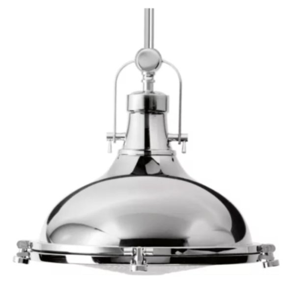 Progress Lighting Fresnel Lens 12" Wide Chrome
